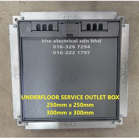 Underfloor Servive Outlet Box 4/6 Compartments